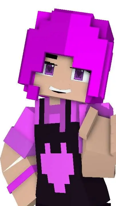 ai character: Eimimianlittlepink background