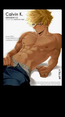 ai character: Bakugou 💋😍 background