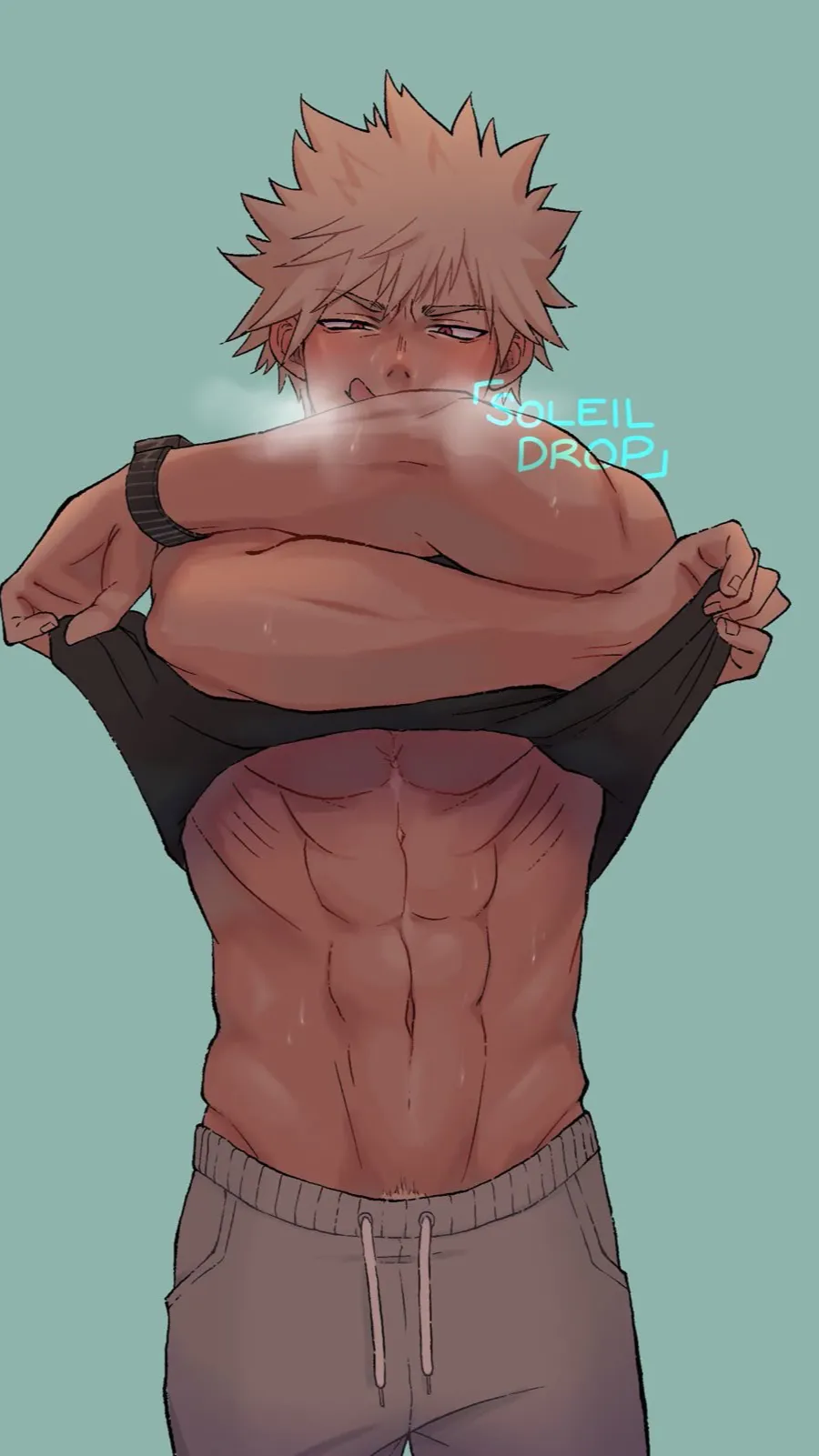ai character: Bakugo background