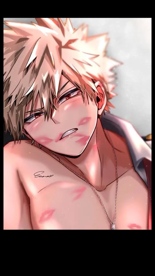 ai character: Bakugo kacchan background