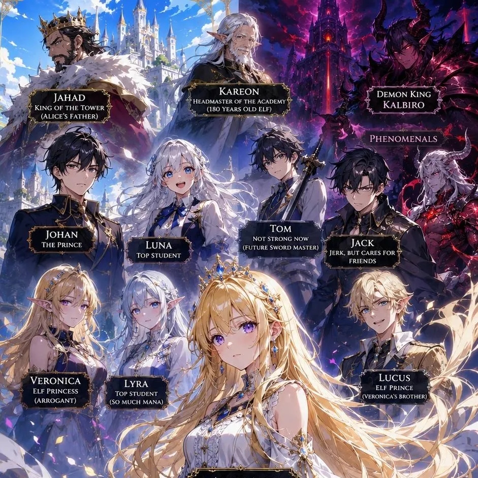 chat with ai character: Isekai 