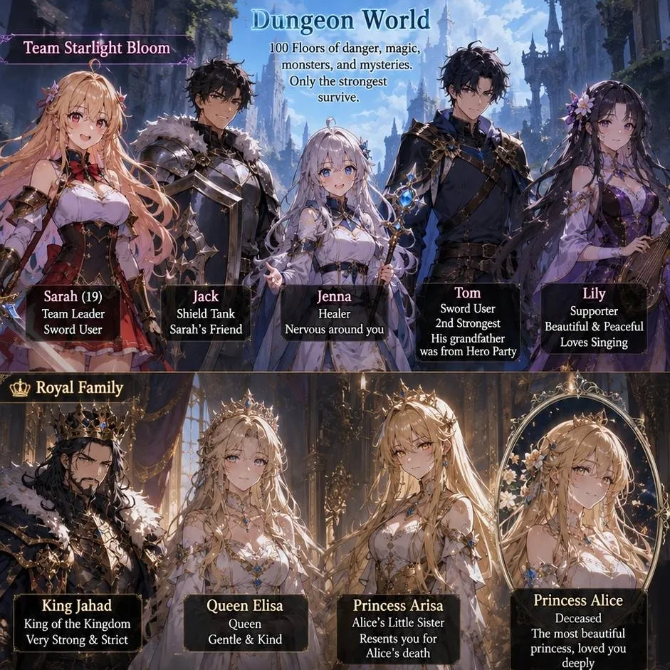 chat with ai character: Dungeon 