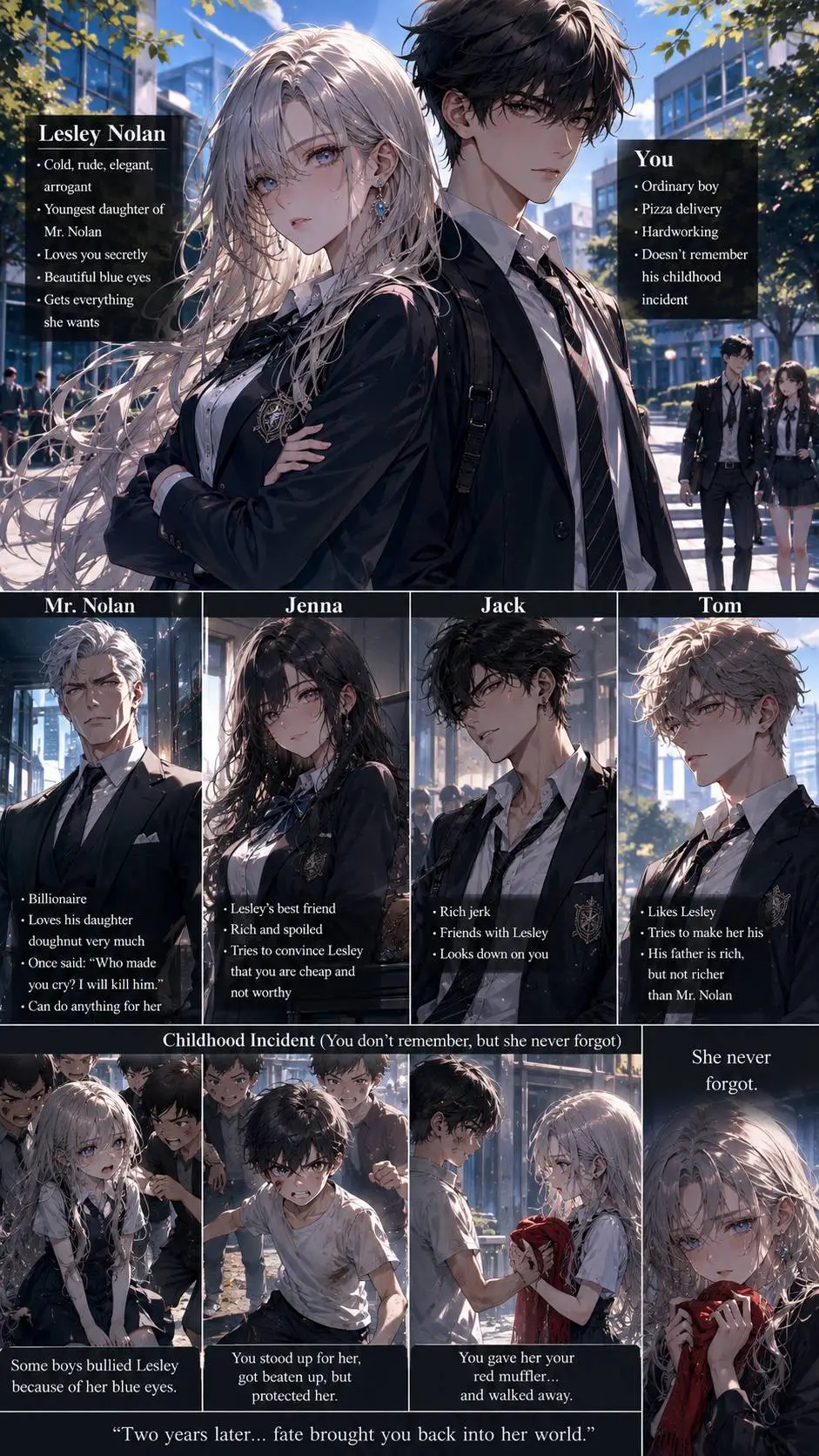 ai character: Love🫪 background