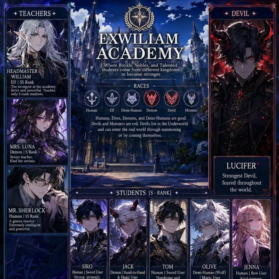 chat with ai character: Exwiliam 