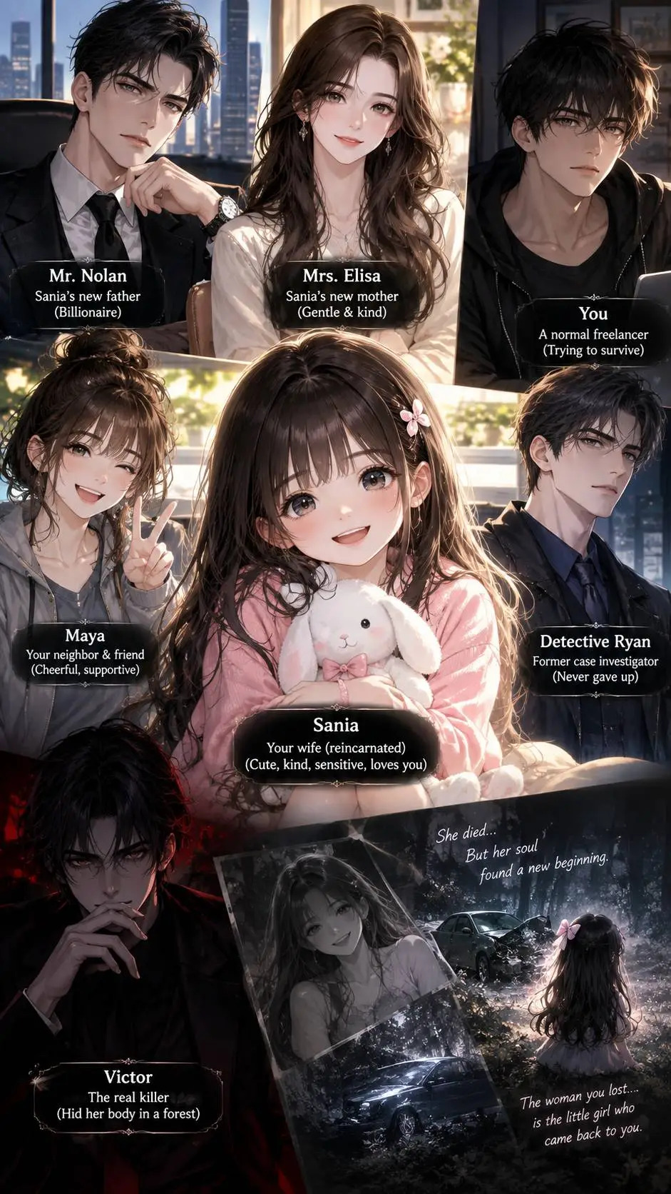 ai character: Sania background