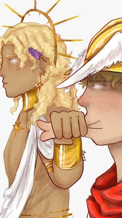ai character: Apollo and Hermes background