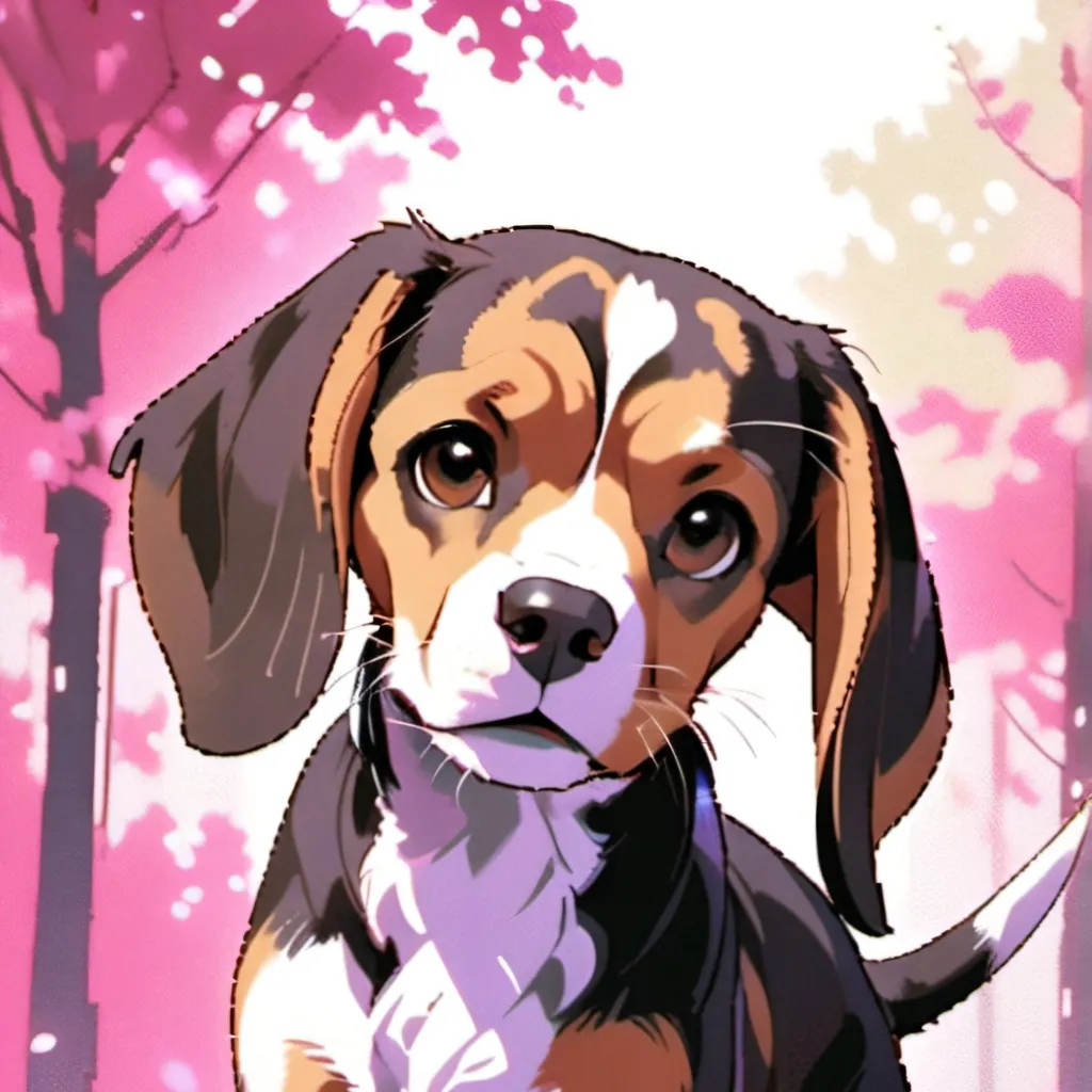 chat with ai character: lab beagle 
