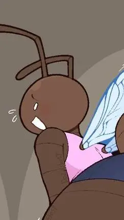 ai character: hormiga female 👀 background