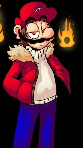 ai character: undertoad Mario  background