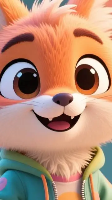 ai character: not old man furry  background