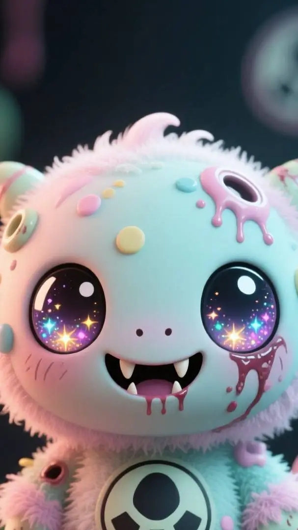 ai character: crazy cute scp background