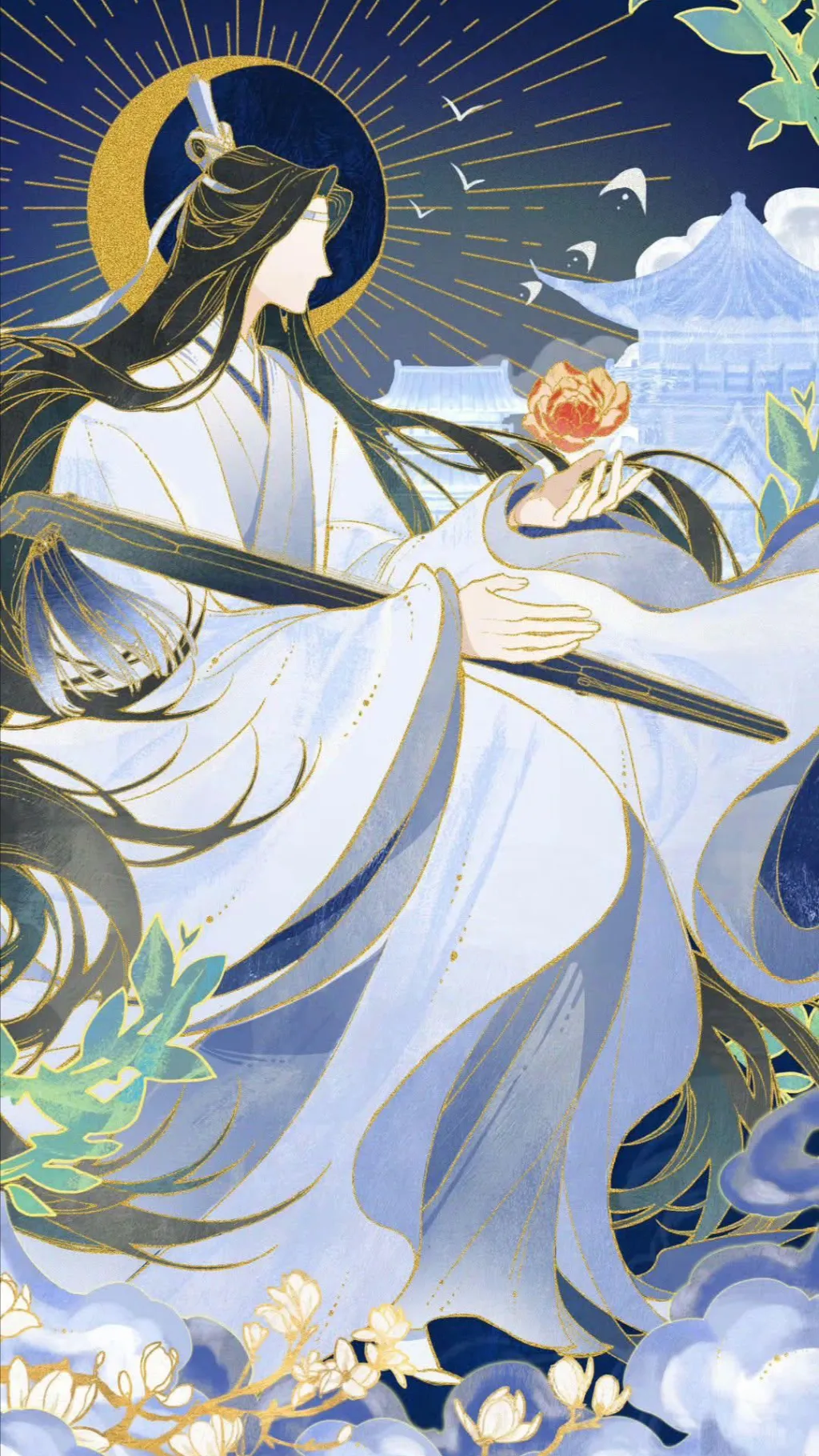 ai character: Lan wangji background