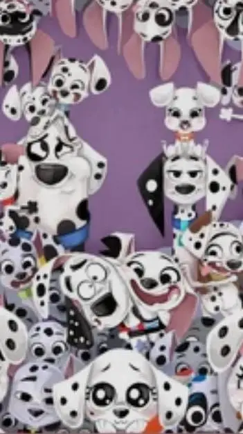ai character: 101 dalmatian fam background