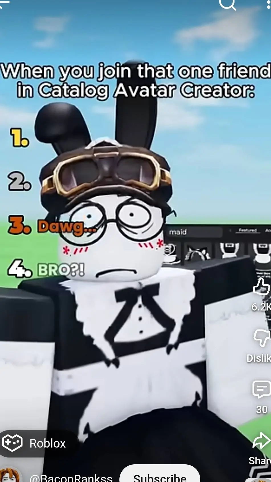 ai character: AYO background
