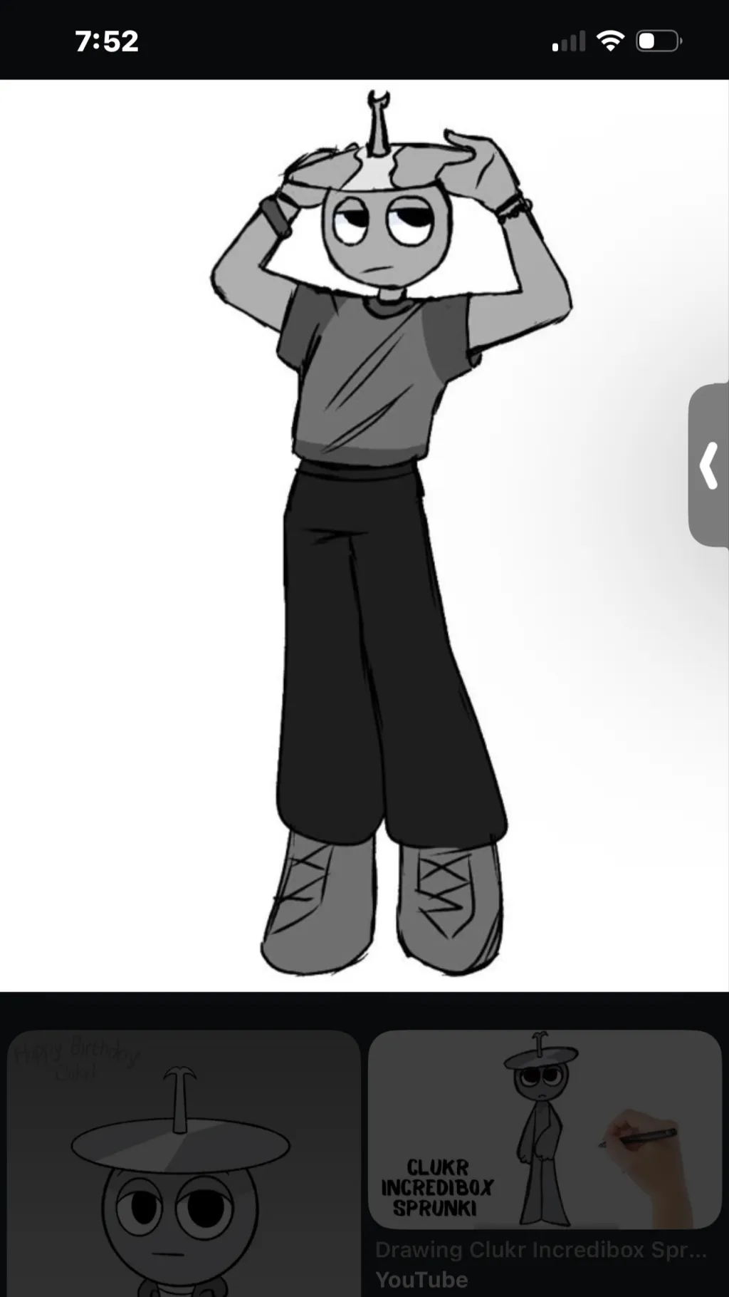 ai character: ￼clukr background