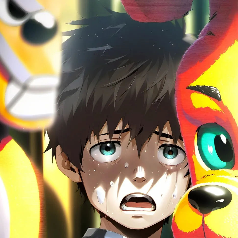 chat with ai character: crying child 