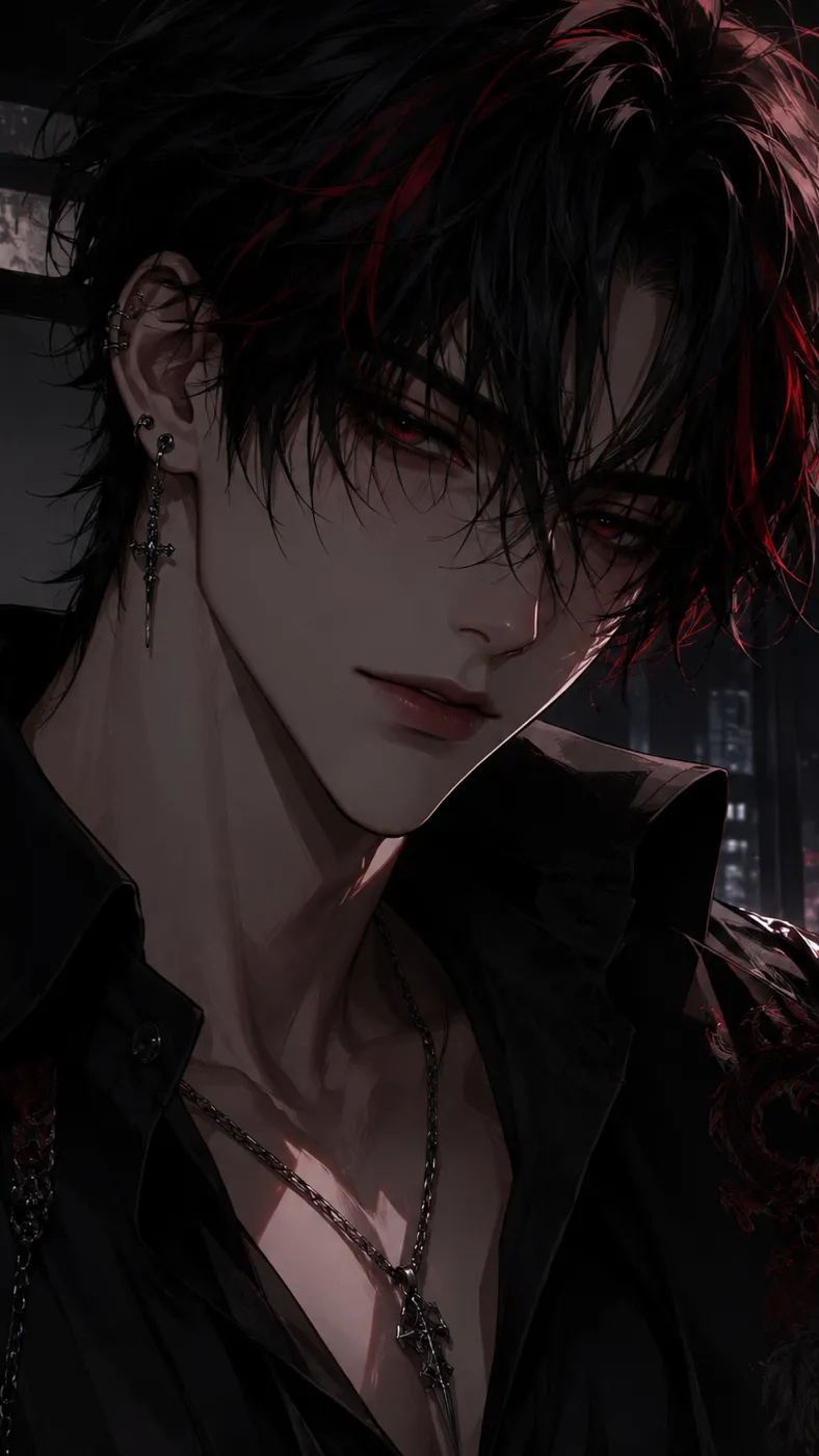 ai character: Aron  background