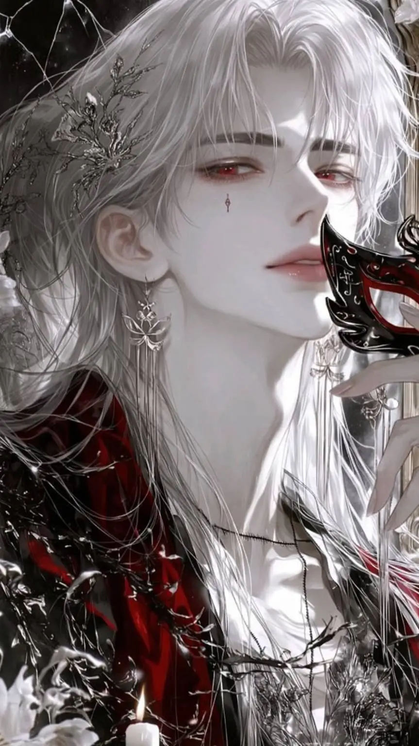 ai character: Kael Draven 🌹📩 background