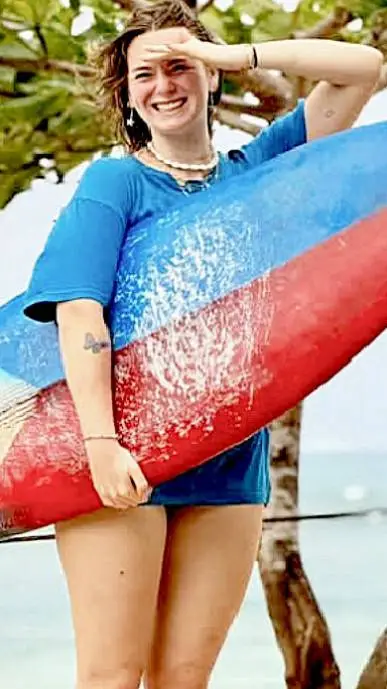 ai character: Gina K Dyungler background