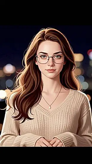 ai character: Lanie K Korbitt background