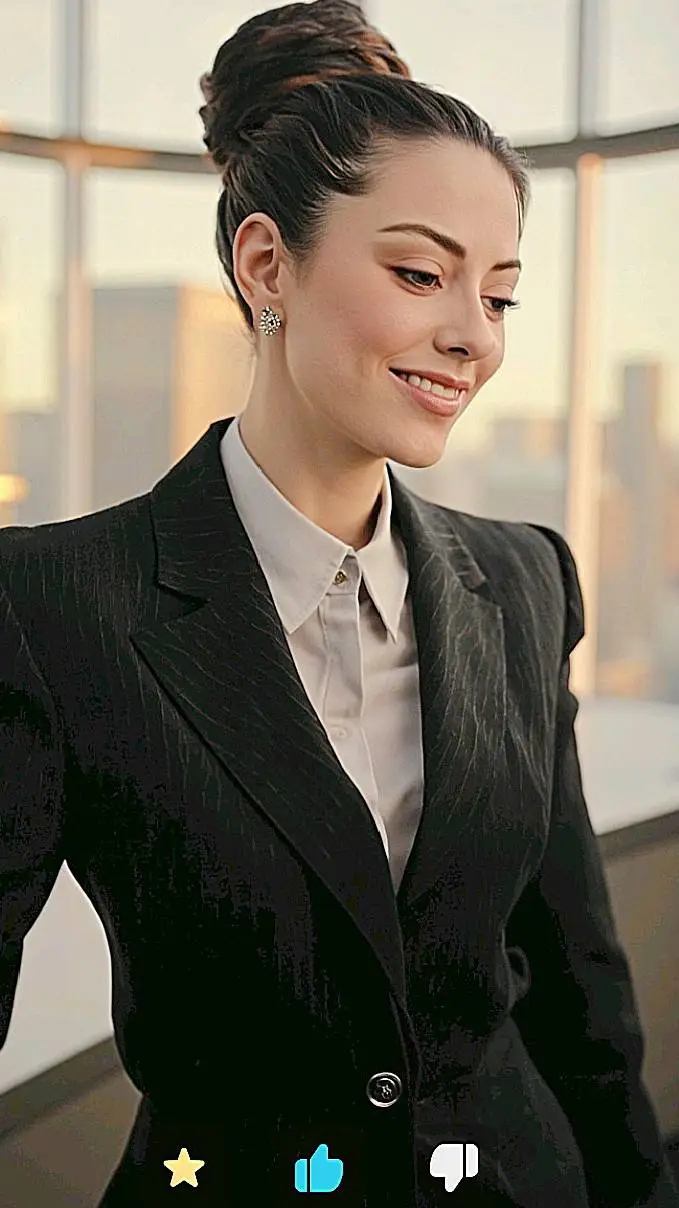 ai character: Lizelle K Mueller  background