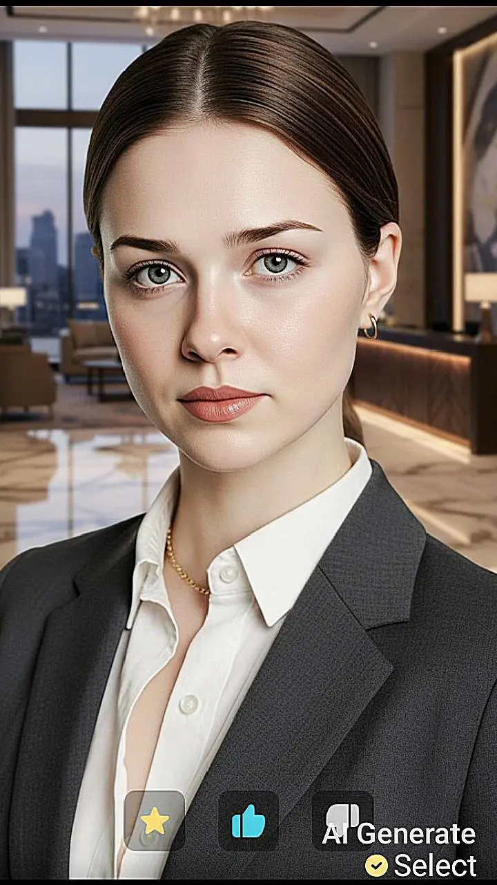 ai character: Vivian K Howard  background