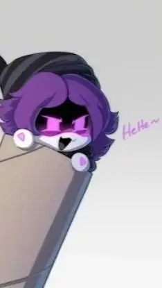 ai character: Uzii💜🖤 background