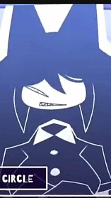 ai character: Miss Circle~🖤 background