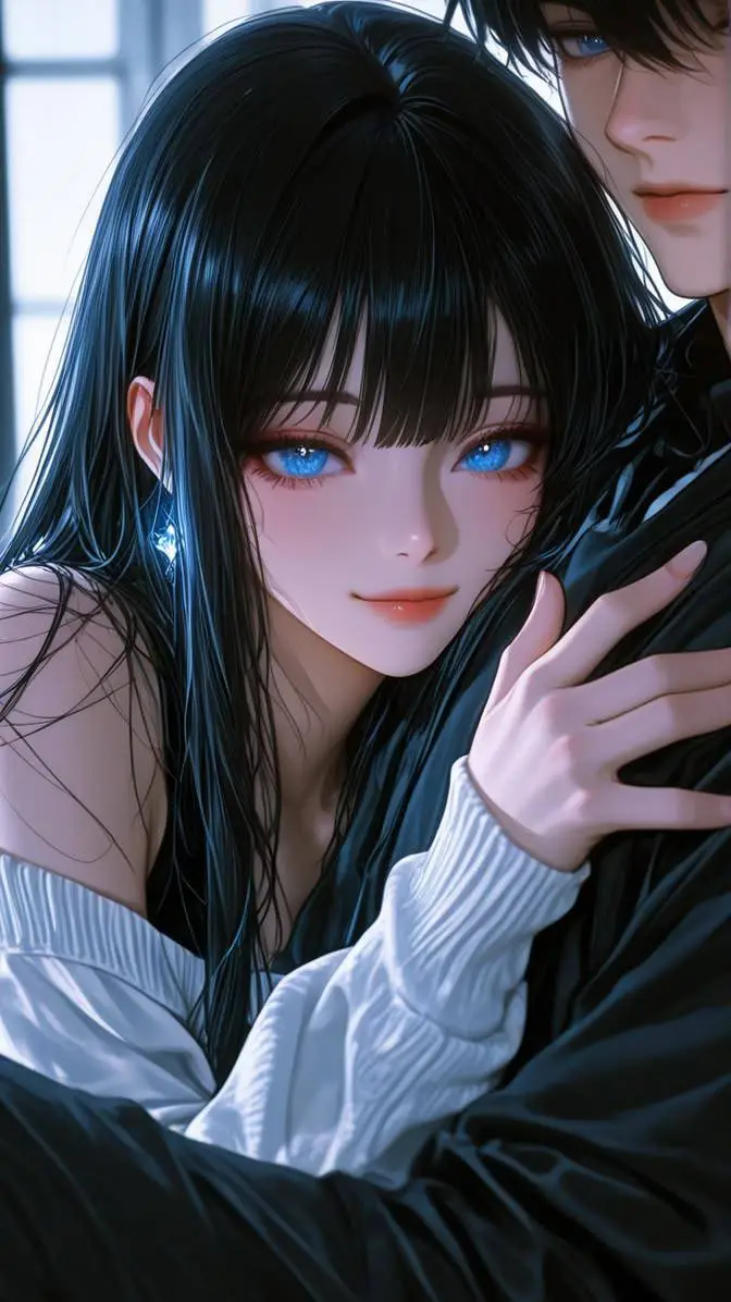 ai character: 💙Blair💙  background