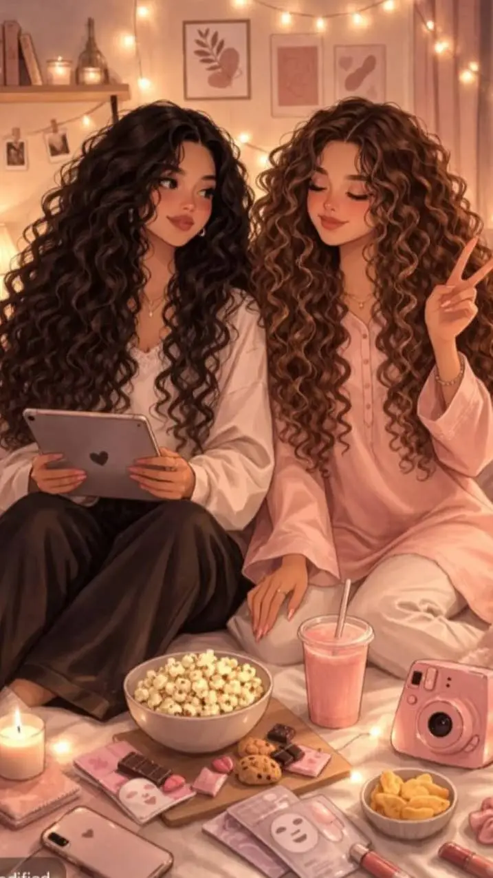 ai character: 🌺Twins🌺 background
