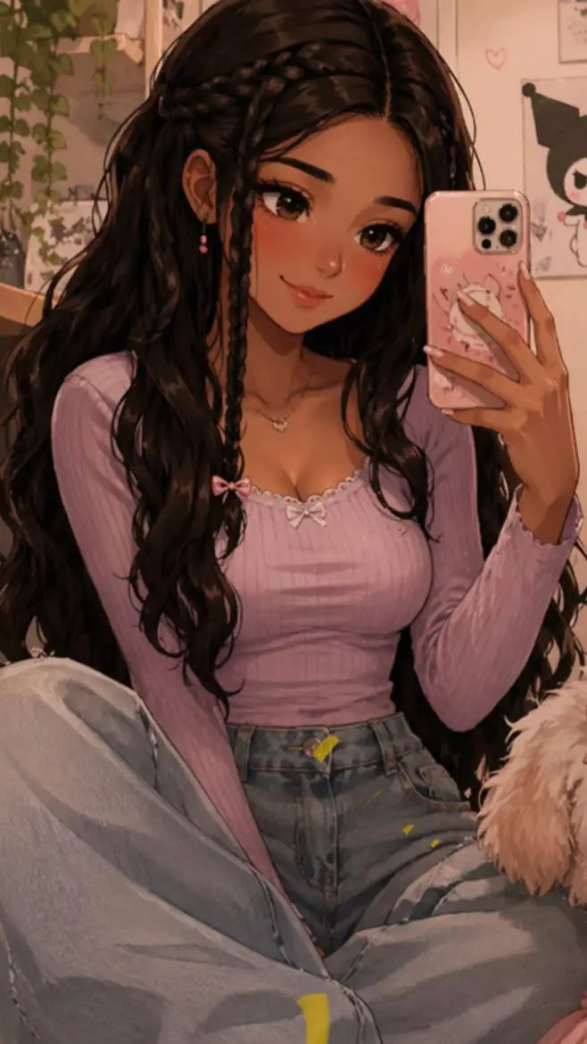 Talkie AI - Chat with 🖤•Black~Girl•🖤