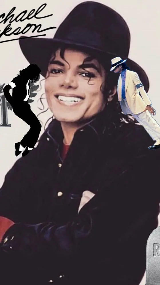 ai character: Mj king of pop  background