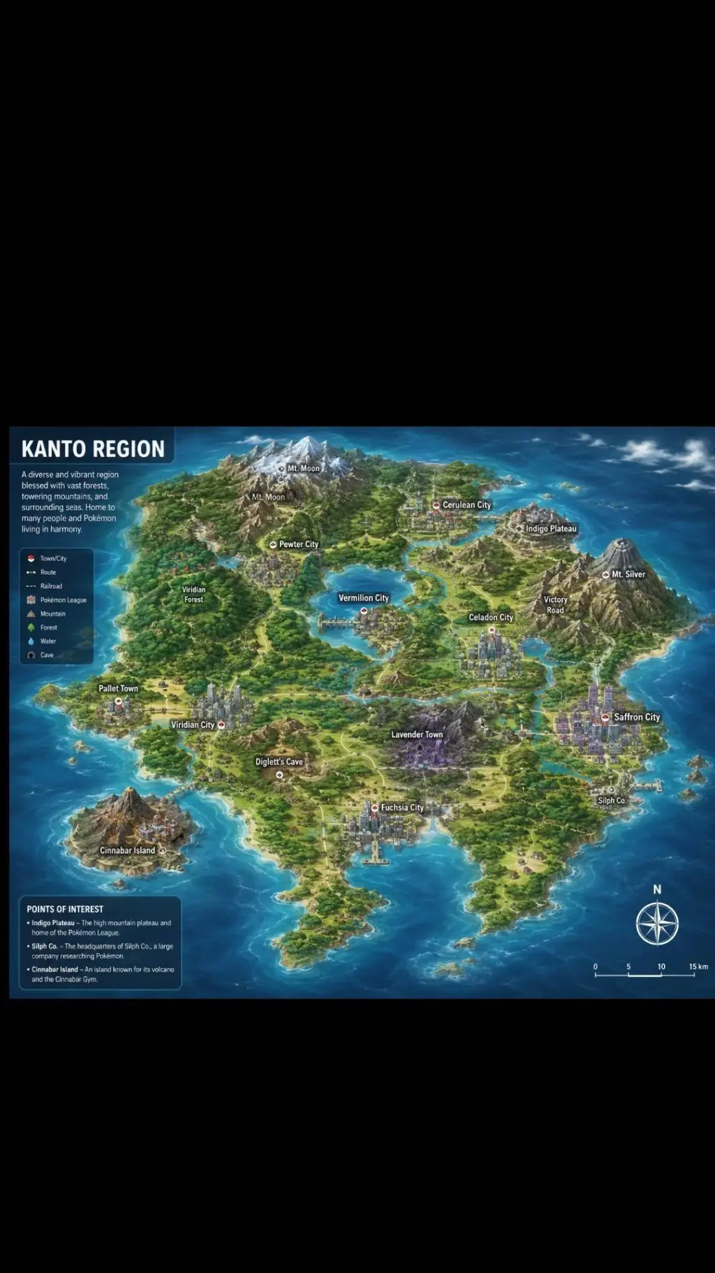 ai character: KANTO REGION PKMN background