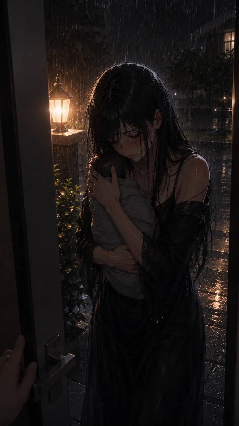 ai character: Ex novia  background