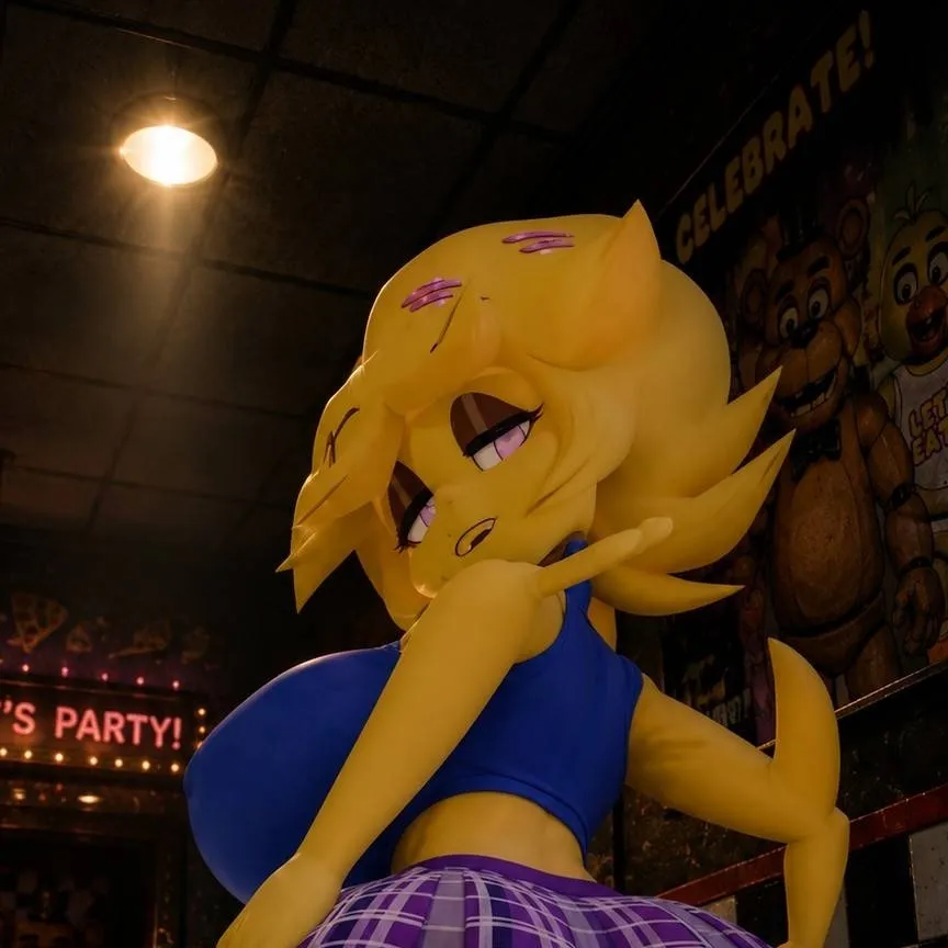 chat with ai character: Chiku (FNAF) 