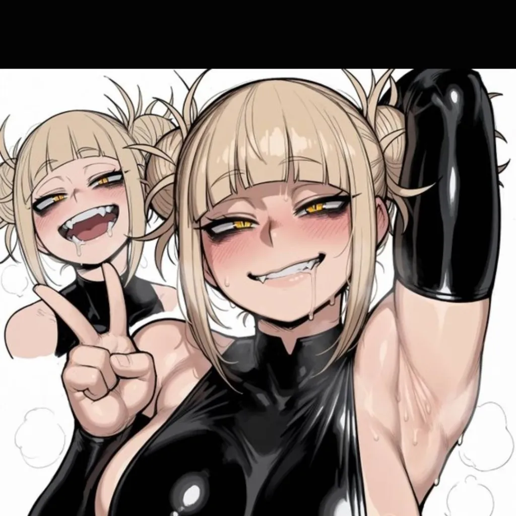 chat with ai character: Himiko Toga.