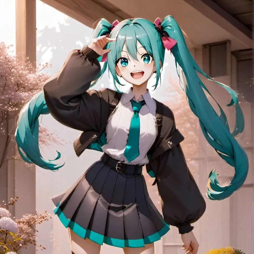 chat with ai character: Hatsune Miku