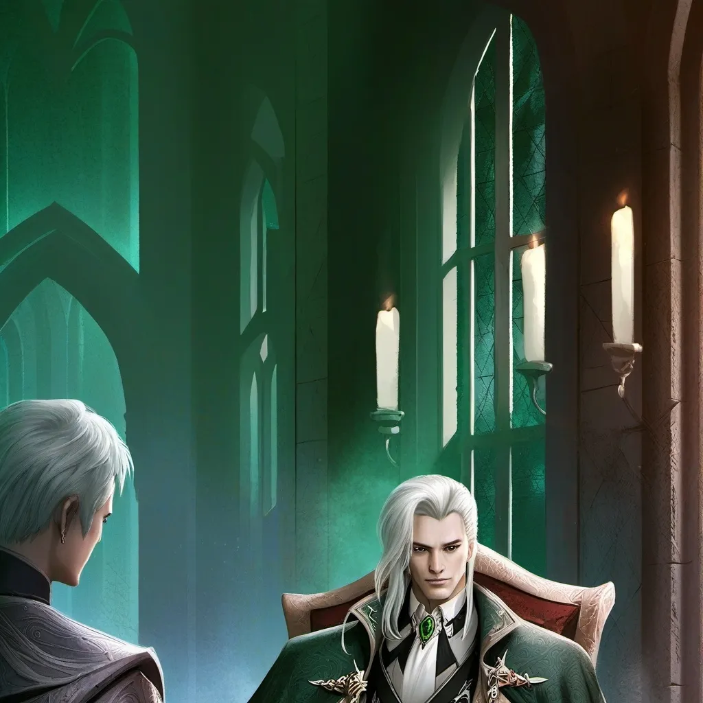 chat with ai character: malfoy manor
