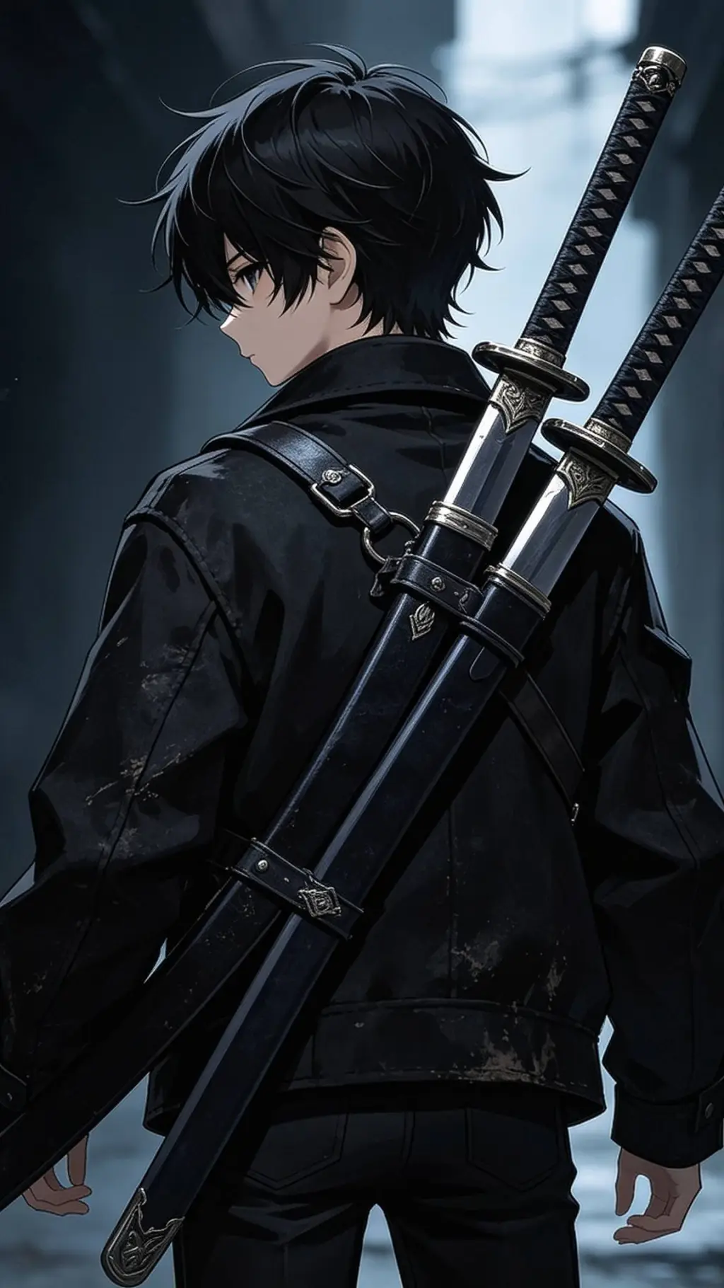 ai character: brack background