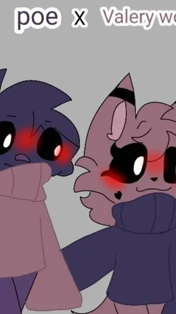 ai character: Poe x valery wolf background