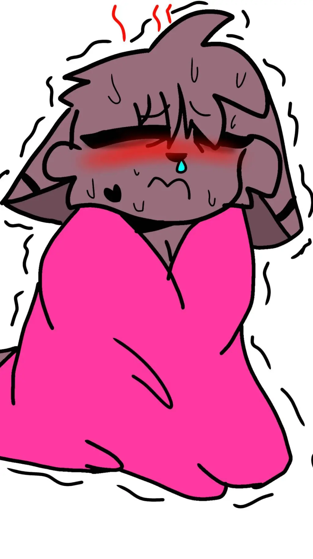 ai character: Valery(yo) enferma background