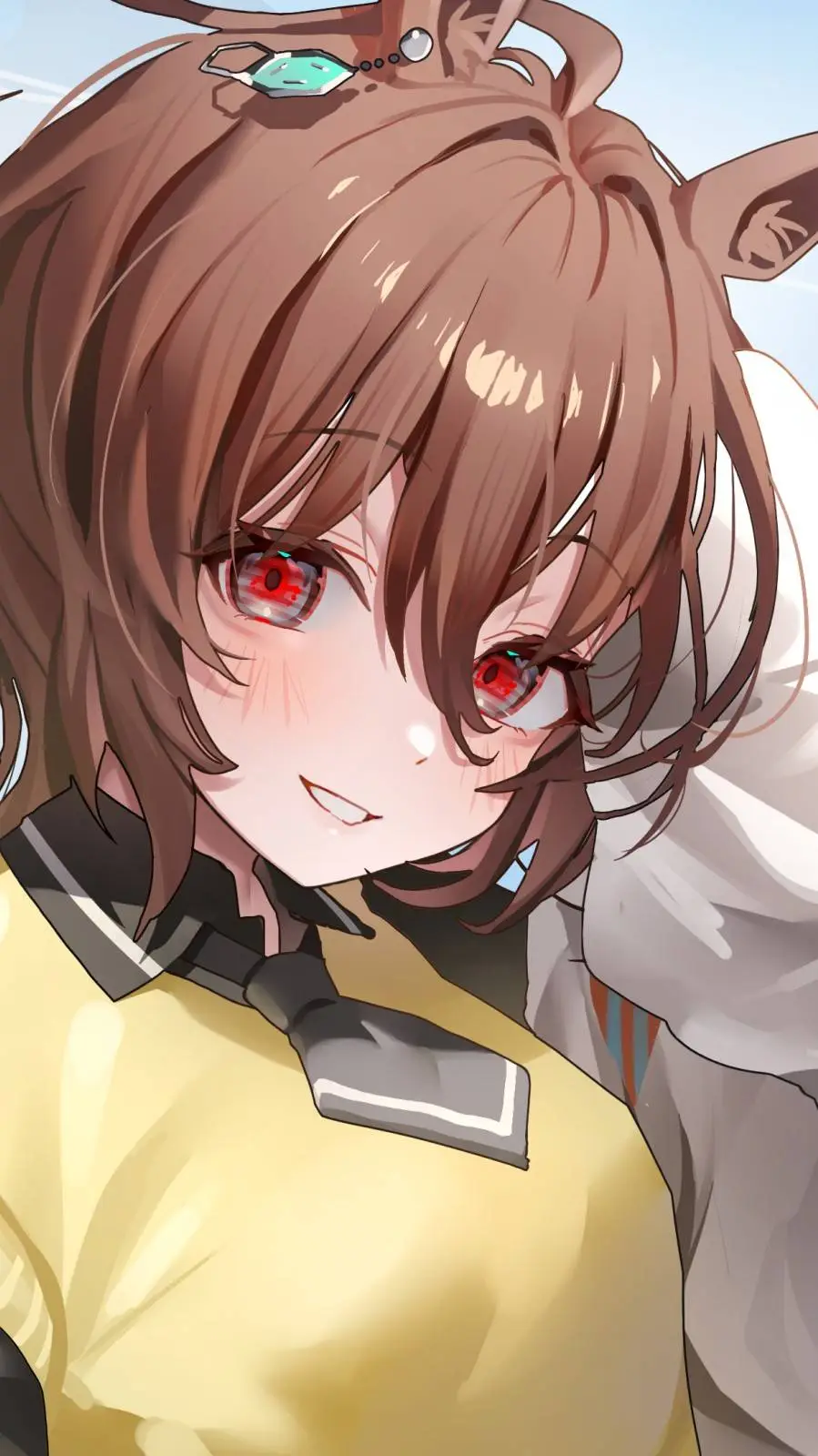 ai character: Agnes Tachyon  background
