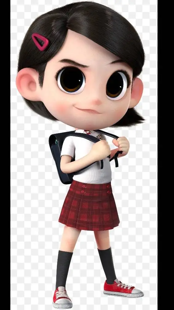 ai character: hana! background