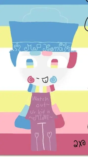 ai character: 💙🩵💛🤍KONG KONG🤍💛🩷❤️ background