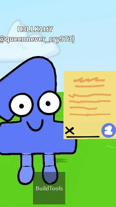 ai character: 📄One📃 background