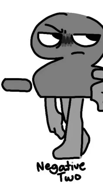 ai character: ➖️Negative Two🟢 background