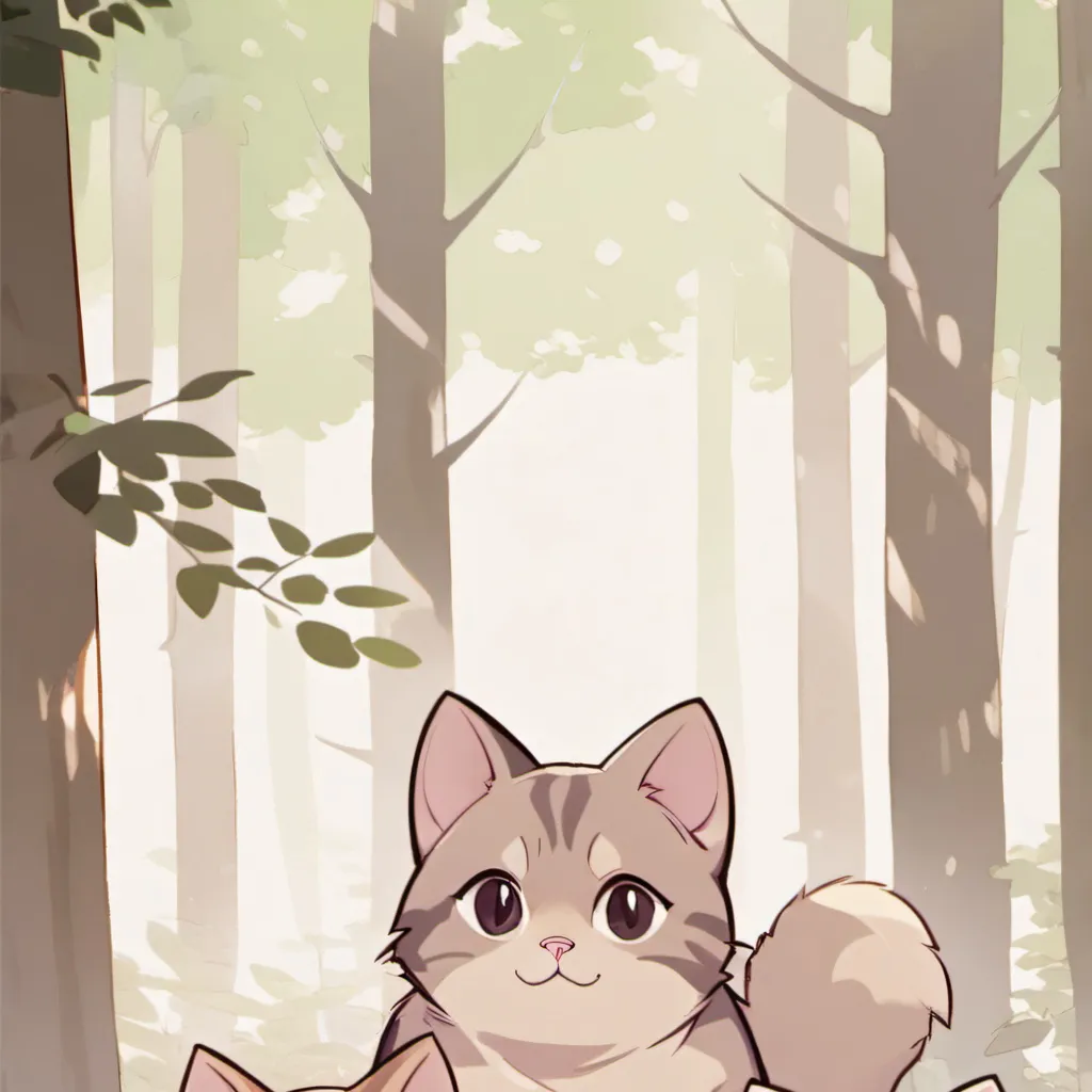 chat with ai character: 4 kittens