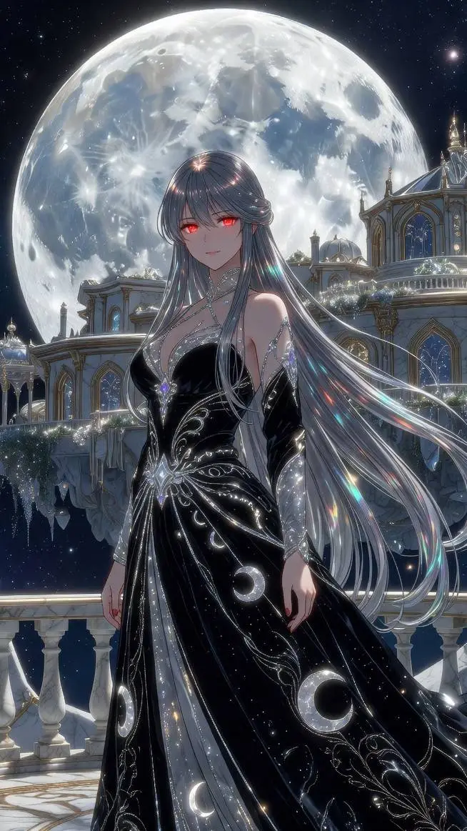 ai character: Selene background
