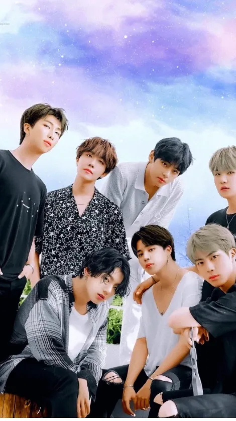 ai character: BTS  background