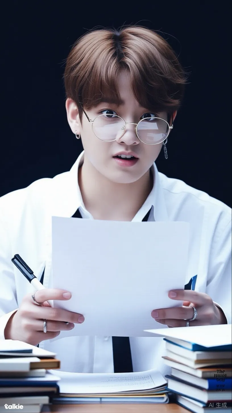 ai character: Jung kook teacher  background
